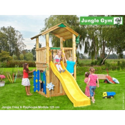 Hřiště Jungle Casa se skluzavkou a modulem Playhouse