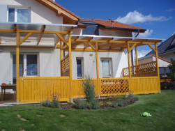 Pergola vyrobená na zakázku