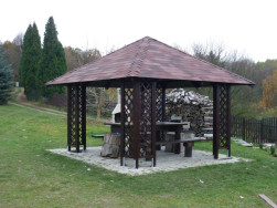 Pergola s grilem